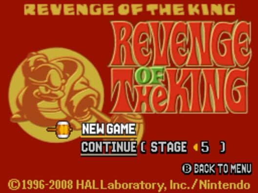 Обложка Revenge of the King