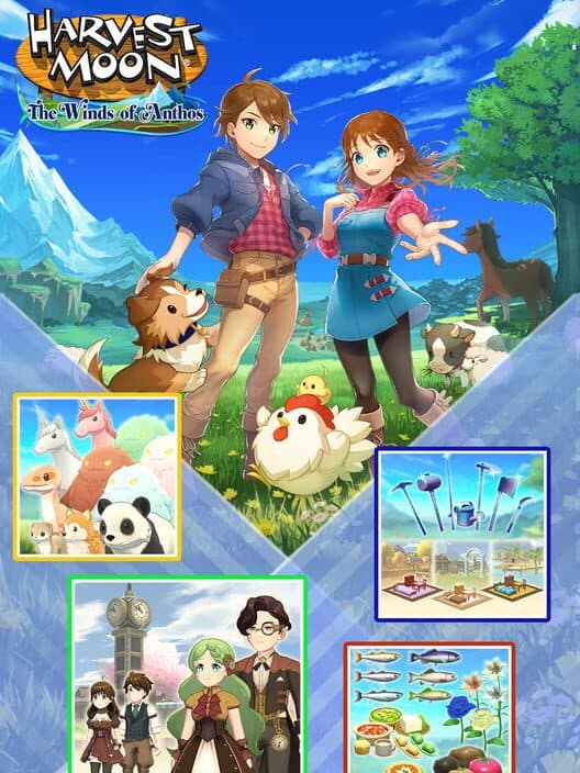 Обложка Harvest Moon: The Winds of Anthos Bundle