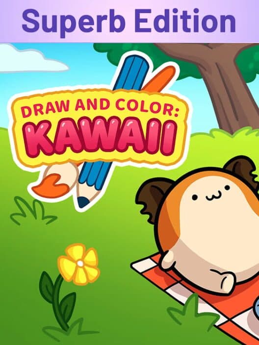 Обложка Draw and Color: Kawaii - Superb Edition