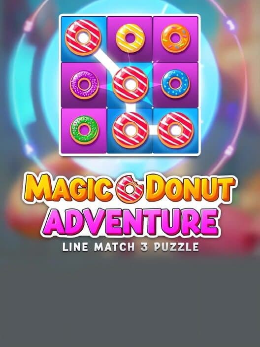 Обложка Magic Donut Adventure: Line Match 3 Puzzle