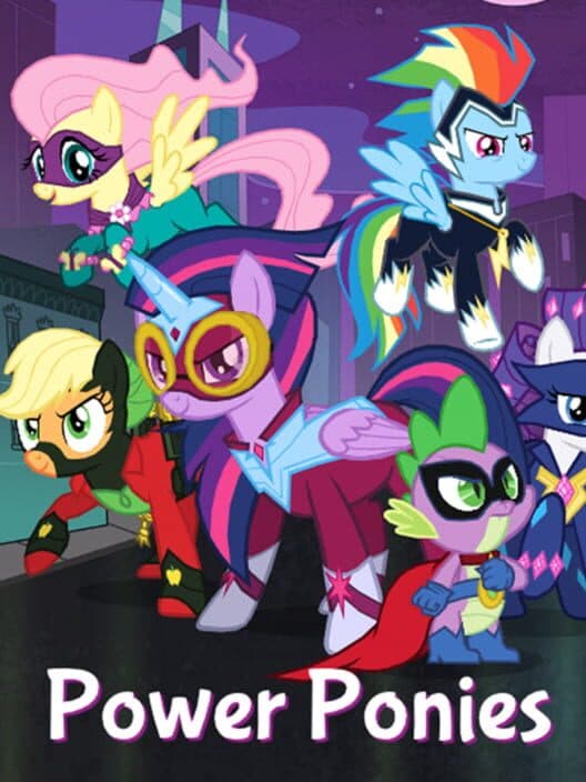 Обложка My Little Pony: Power Ponies