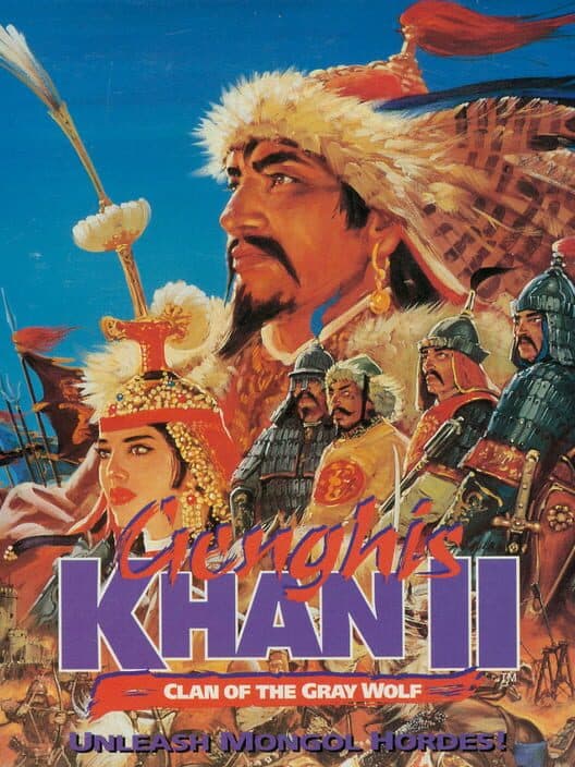Обложка Genghis Khan II: Clan of the Gray Wolf