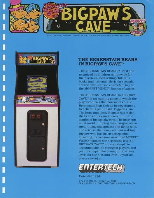 Обложка Berenstain Bears in Big Paw's Cave