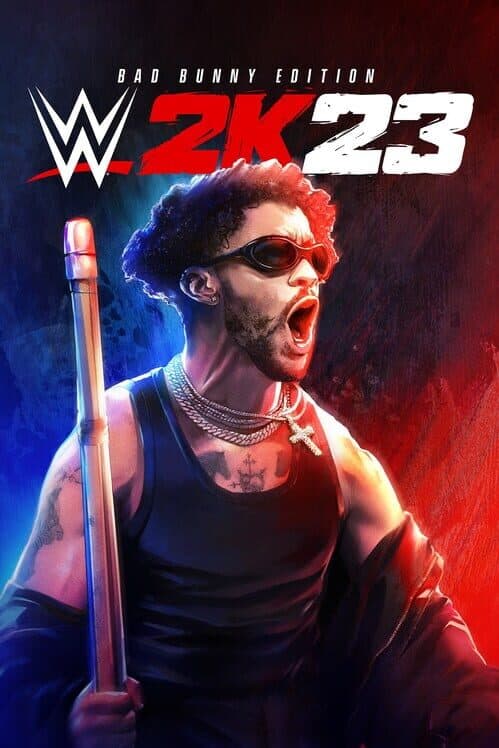Обложка WWE 2K23: Bad Bunny Edition
