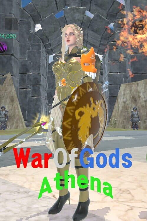 Обложка War of Gods Athena