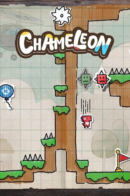 Обложка Doodle Adventure of Chameleon
