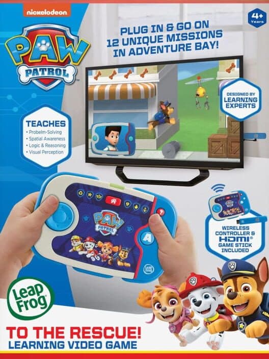 Обложка Paw Patrol To The Rescue! Learning Video Game