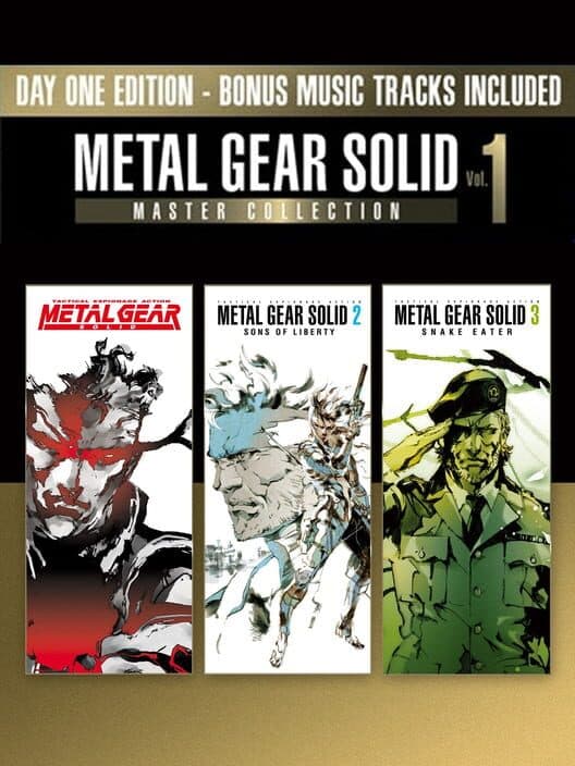 Обложка Metal Gear Solid Master Collection: Volume 1 - Day One Edition