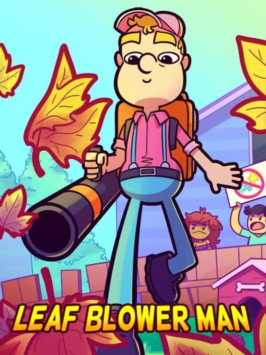 Обложка Leaf Blower Man: This Game Blows!