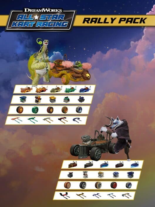 Обложка DreamWorks All-Star Kart Racing: Rally Pack