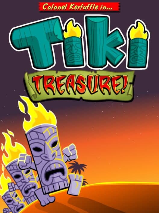 Обложка Colonel Kerfuffle in Tiki Treasure