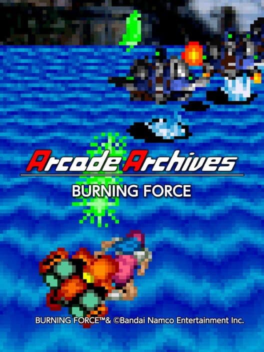 Обложка Arcade Archives: Burning Force