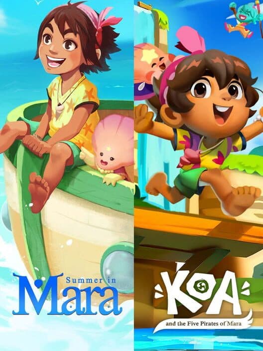 Обложка Summer in Mara + Koa and the Five Pirates of Mara