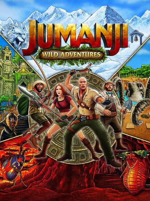 Обложка Jumanji: Wild Adventures