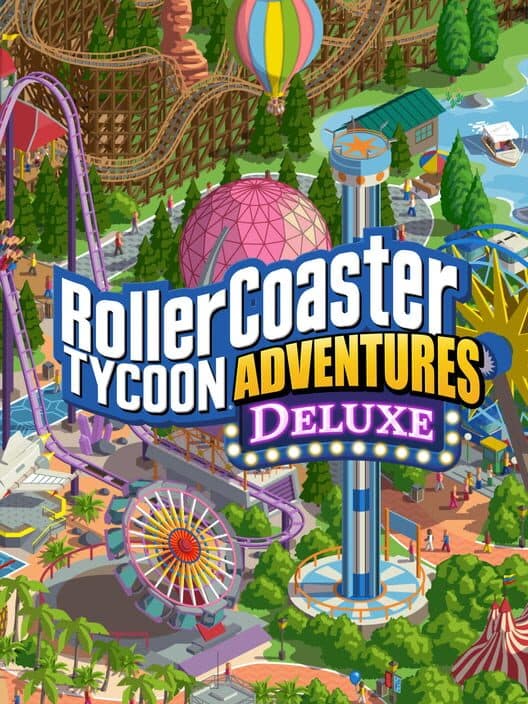 Обложка RollerCoaster Tycoon Adventures Deluxe
