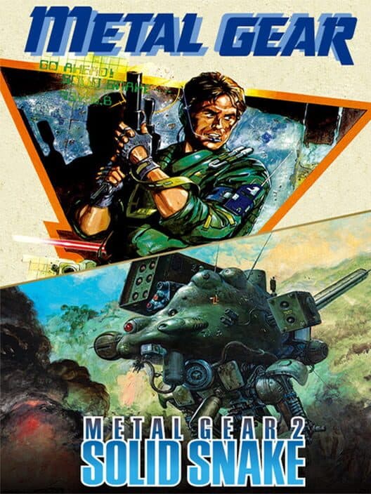 Обложка Metal Gear & Metal Gear 2: Solid Snake