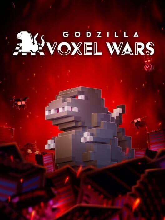 Обложка Godzilla Voxel Wars