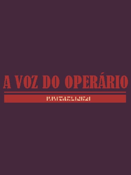 Обложка A Voz do Operário
