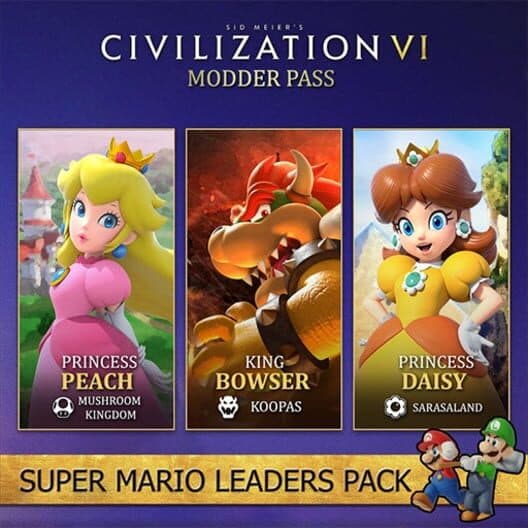 Обложка Sid Meier's Civilization VI: Super Mario Leaders Pack