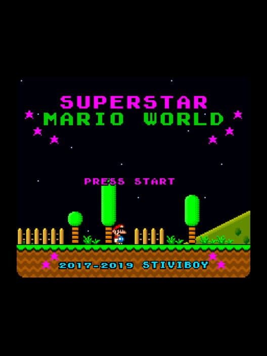Обложка Superstar Mario World