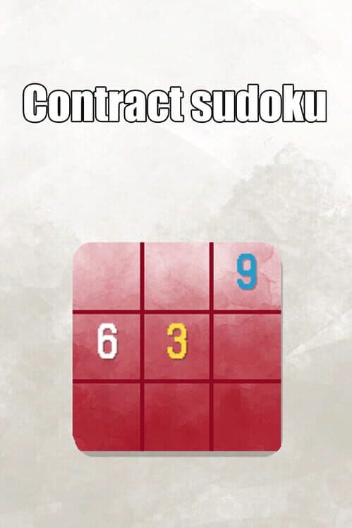 Обложка Contract Sudoku