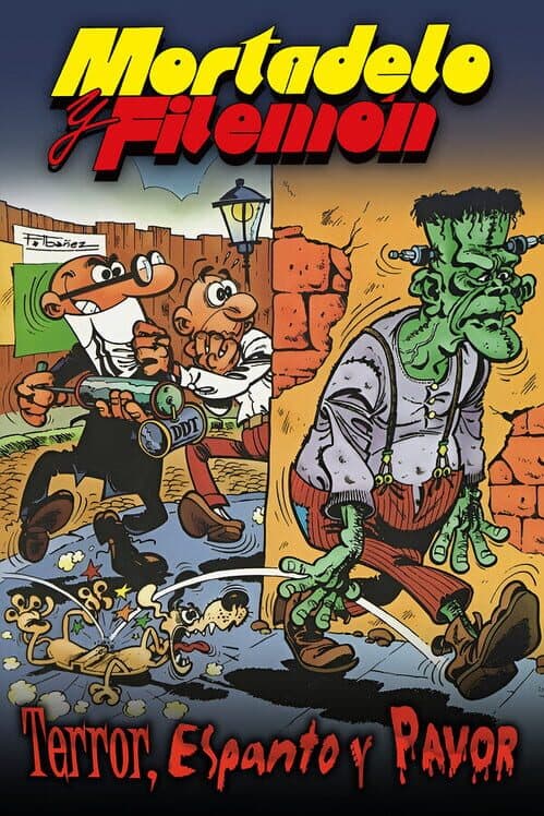 Обложка Mortadelo y Filemón: Terror, Espanto y Pavor