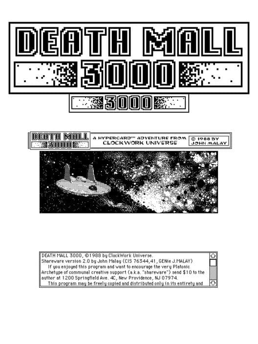 Обложка Death Mall 3000
