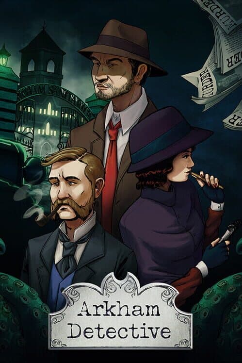 Обложка Arkham Detective