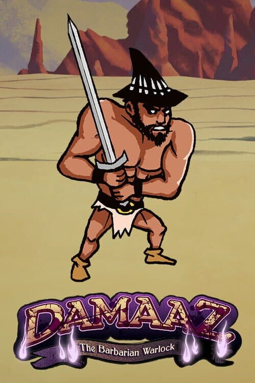 Обложка Damaaz the Barbarian Warlock