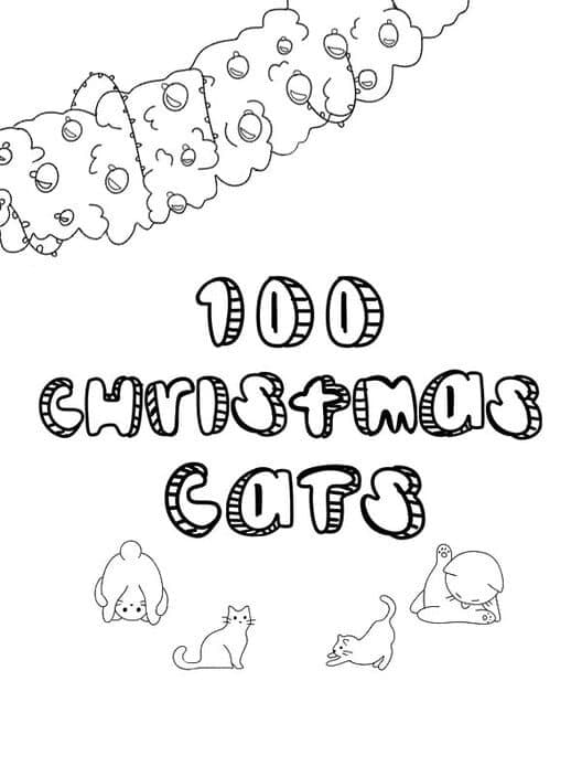 Обложка 100 Christmas Cats
