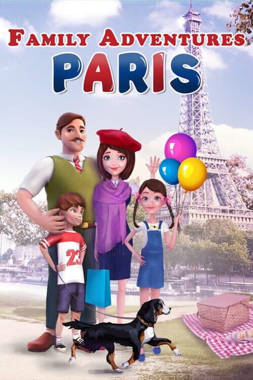 Обложка Family Adventures Paris