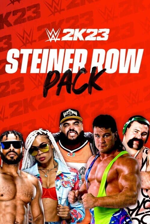 Обложка WWE 2K23: Steiner Row Pack