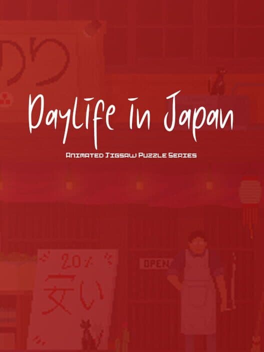 Обложка Daylife in Japan: Pixel Art Jigsaw Puzzle