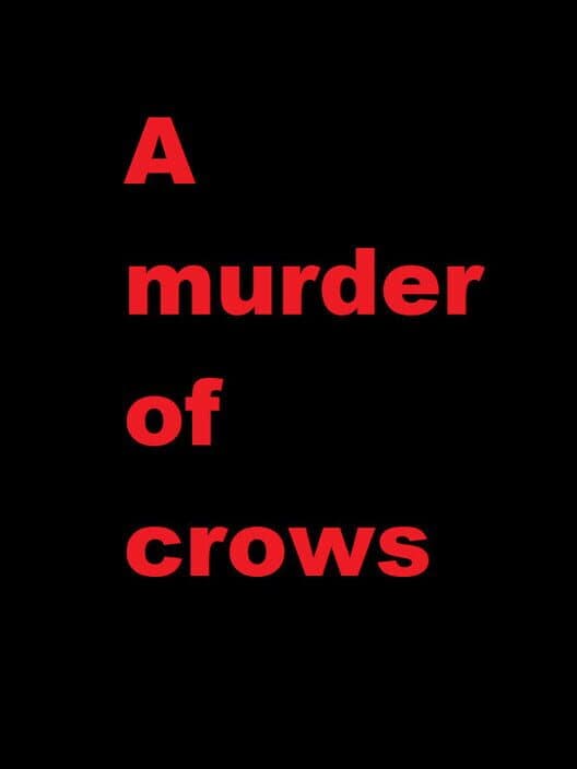 Обложка A Murder of Crows