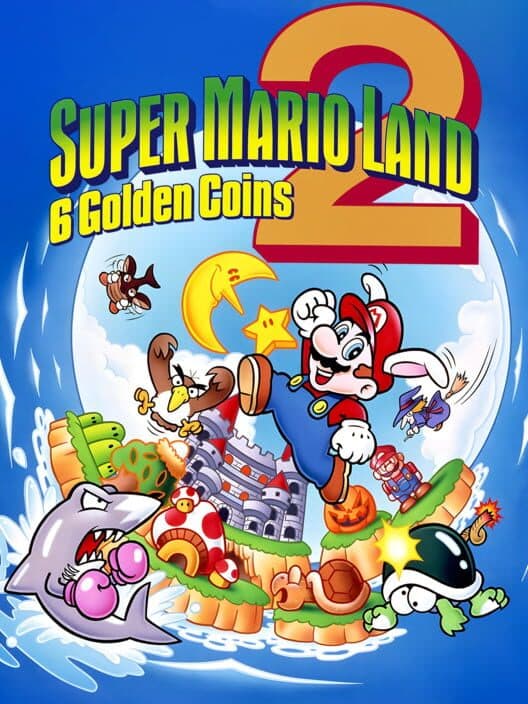 Обложка Super Mario Land 2: 6 Golden Coins