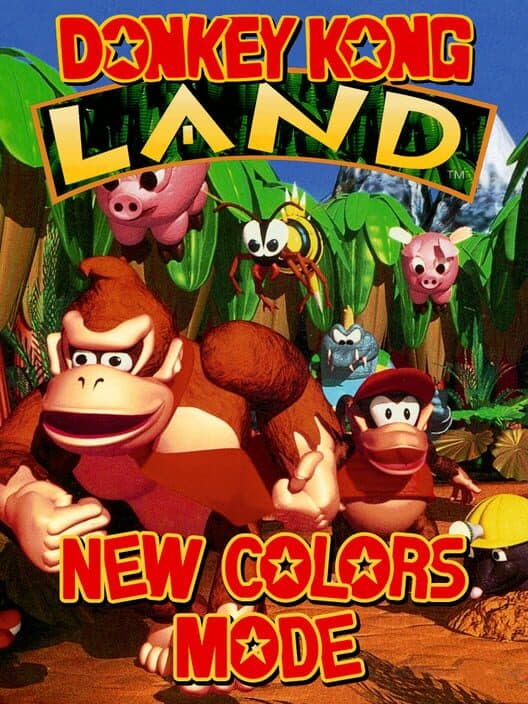 Обложка Donkey Kong Land: New Colors Mode
