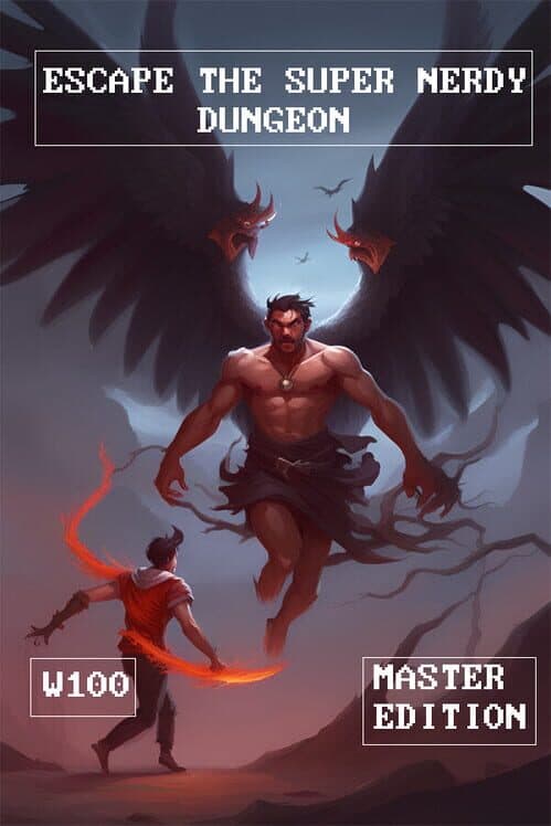 Обложка Escape the Super Nerdy Dungeon: W100 Master Edition