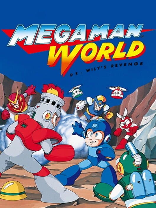 Обложка Mega Man World: Dr. Wily's Revenge GBC
