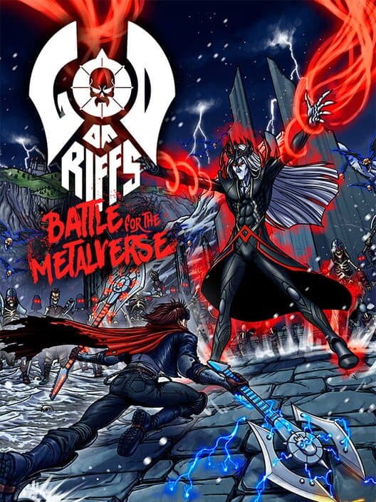 Обложка God of Riffs: Battle for the Metalverse