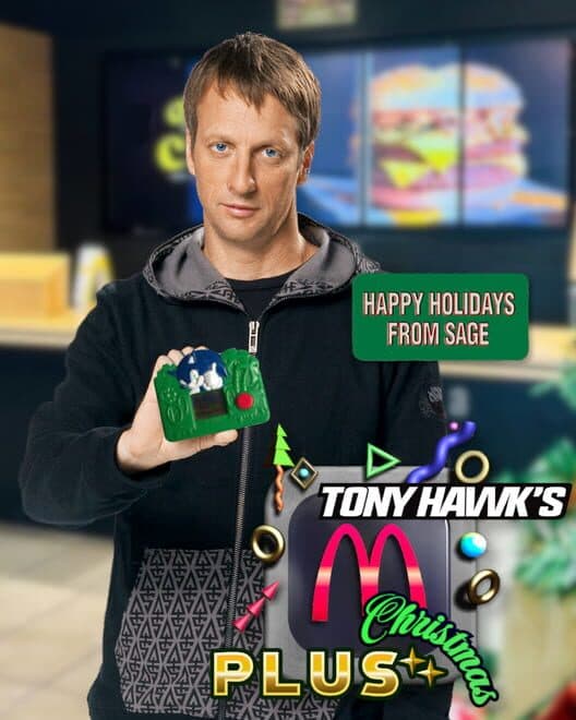 Обложка Tony Hawk's Sonic McOrigins Plus Christmas