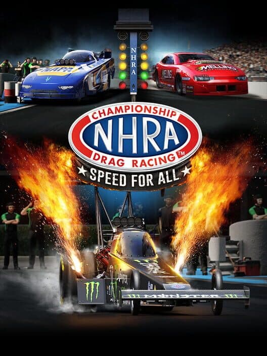 Обложка NHRA Championship Drag Racing: Speed for All