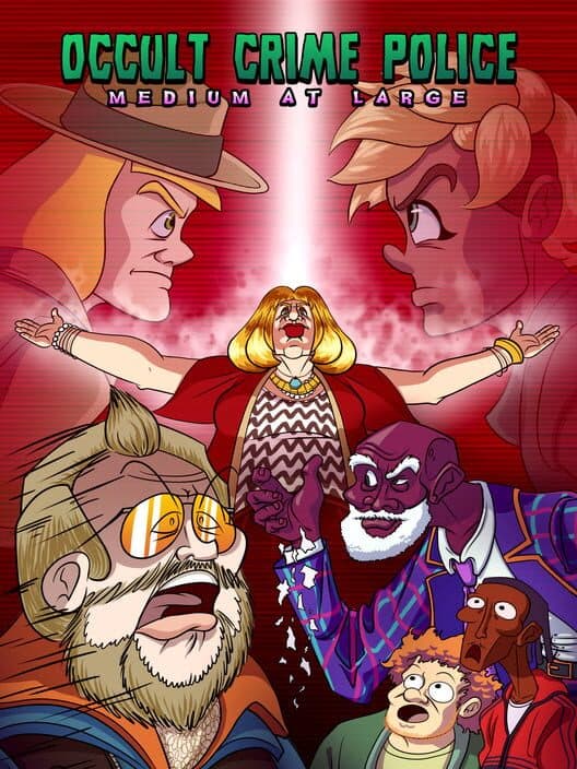 Обложка Occult Crime Police: Medium at Large