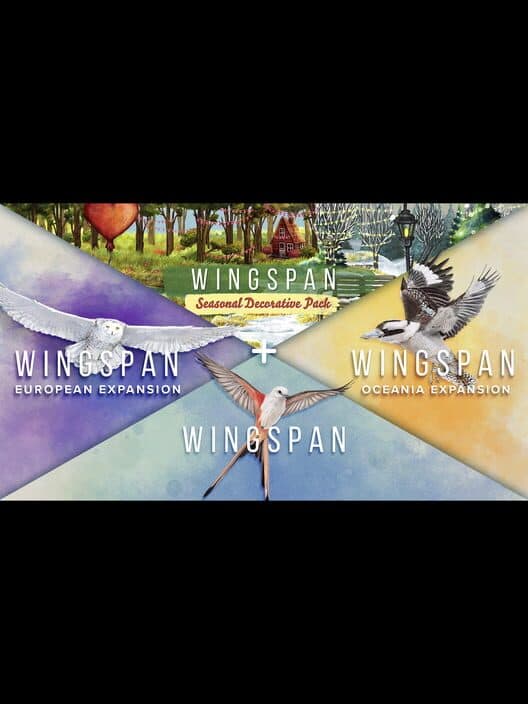 Обложка Wingspan + European Expansion + Oceania Expansion + Seasonal Decorative Pack