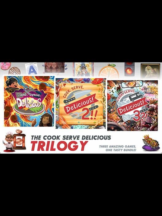 Обложка Cook, Serve, Delicious, Trilogy!