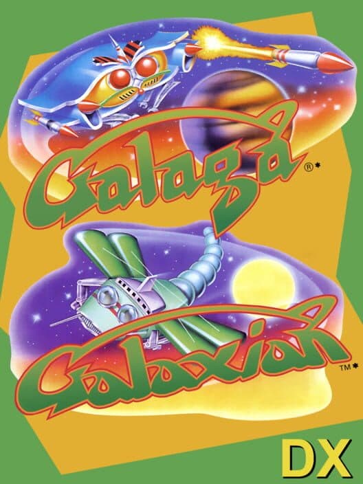 Обложка Galaga & Galaxian DX