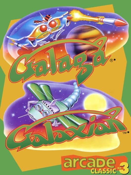 Обложка Arcade Classic No. 3: Galaga / Galaxian