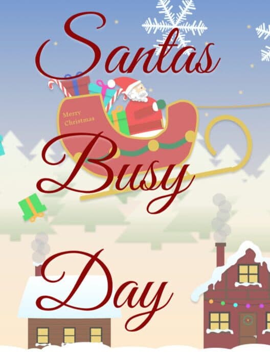 Обложка Santa's busy day