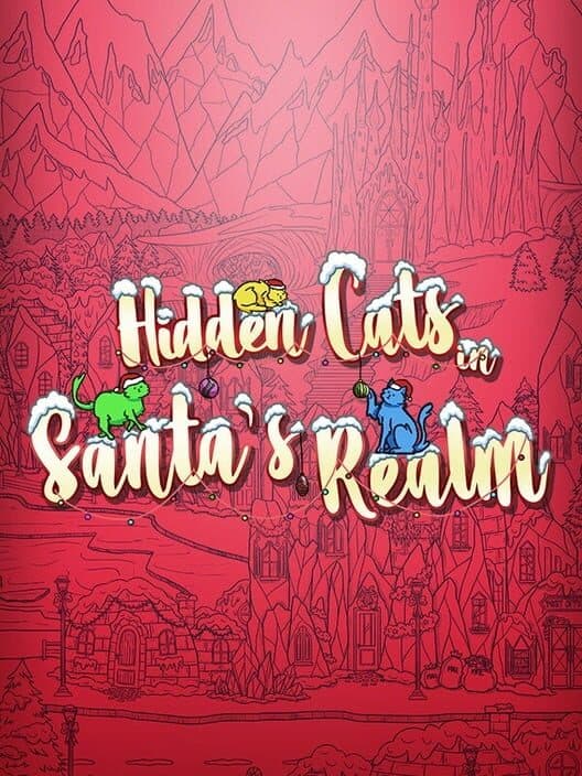 Обложка Hidden Cats in Santa's Realm