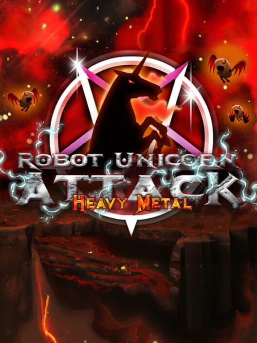 Обложка Robot Unicorn Attack: Heavy Metal
