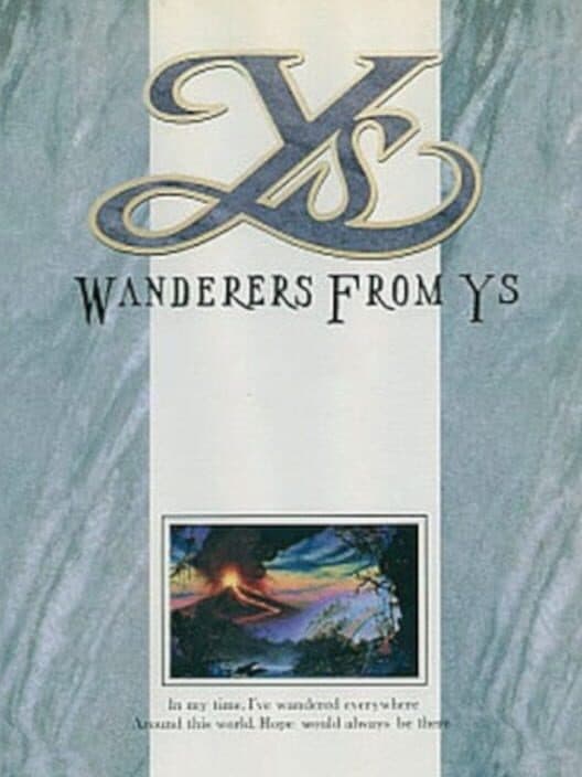 Обложка Ys: Wanderers from Ys